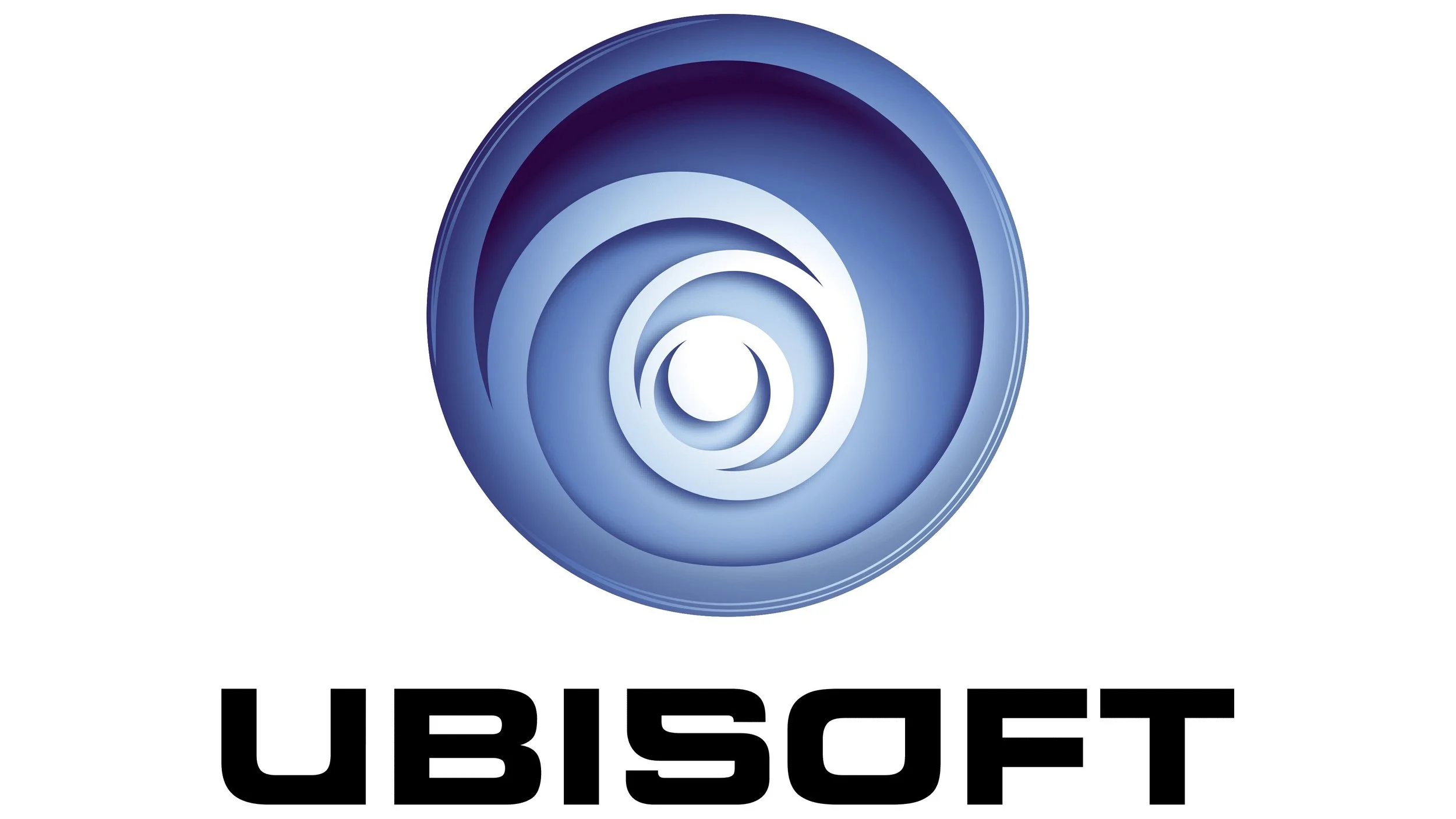 Alt text: The Ubisoft logo, depicting an eye-like spiral within a blue circle.