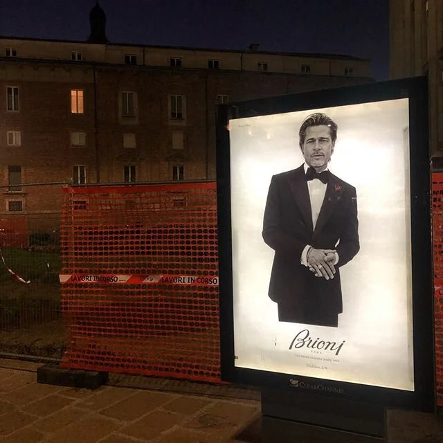 I have got met by chance #bradpitt at #Milan in #Italy.

着こなしが半端ない#ブラピ #brioni #coolestman