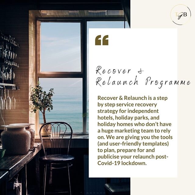 Now is the time to prepare your hospitality business for relaunch. Recover &amp; Relaunch Programme has been specifically designed for hospitality businesses to help them prepare for relaunching.⠀⠀⠀⠀⠀⠀⠀⠀⠀⠀⠀⠀⠀⠀⠀⠀⠀⠀
⠀⠀⠀⠀⠀⠀⠀⠀⠀⠀⠀⠀⠀⠀⠀⠀⠀⠀
In the course, we