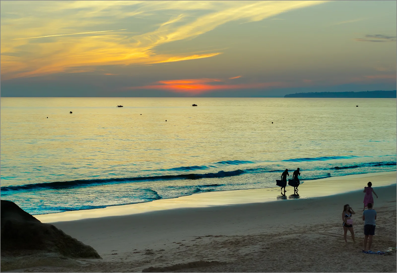 ALGARVE SUNSET - Annette McIntosh