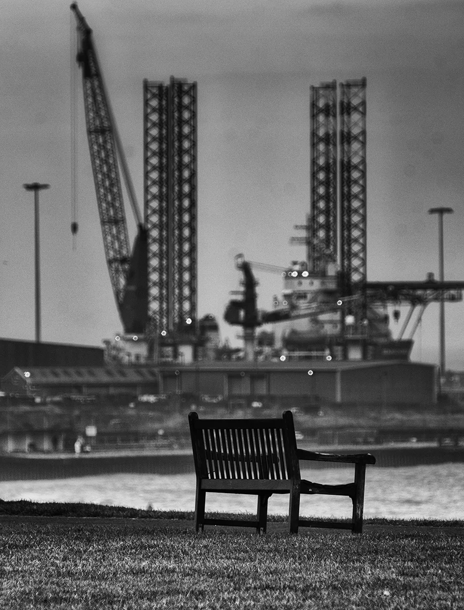 BENCH BY THE DOCK - Jonathan Tidswell