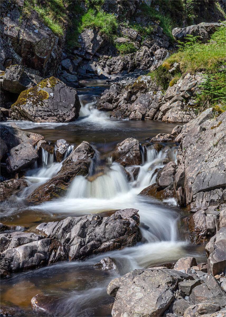 BELOW THE GREY MARE'S TAIL