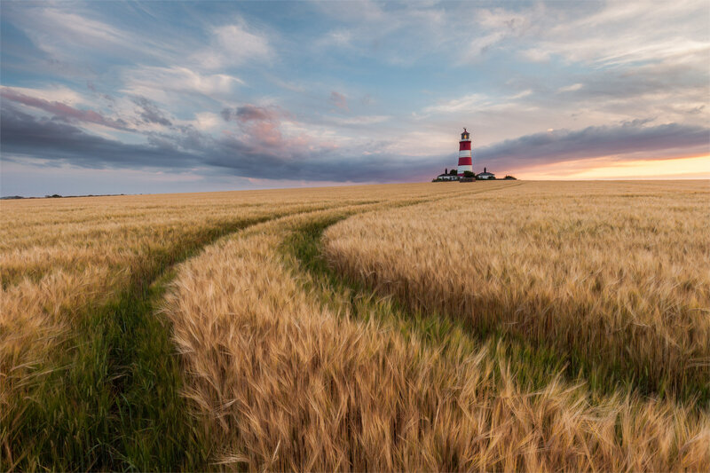 SUMMER AT HAPPISBURGH LIGHTHOUSE, NORFOLK