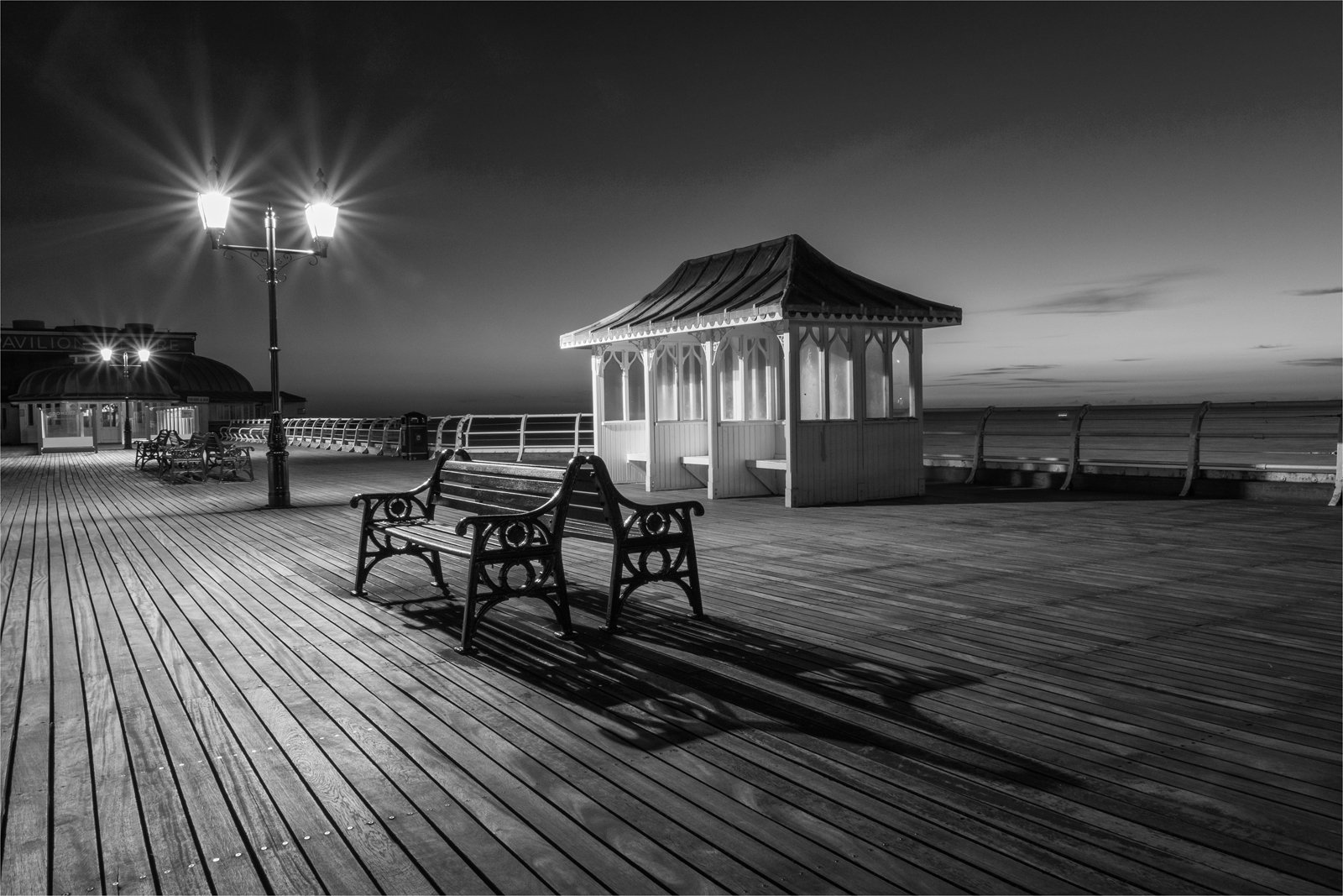 SHADOWS ON THE PIER - Andrew Loveday