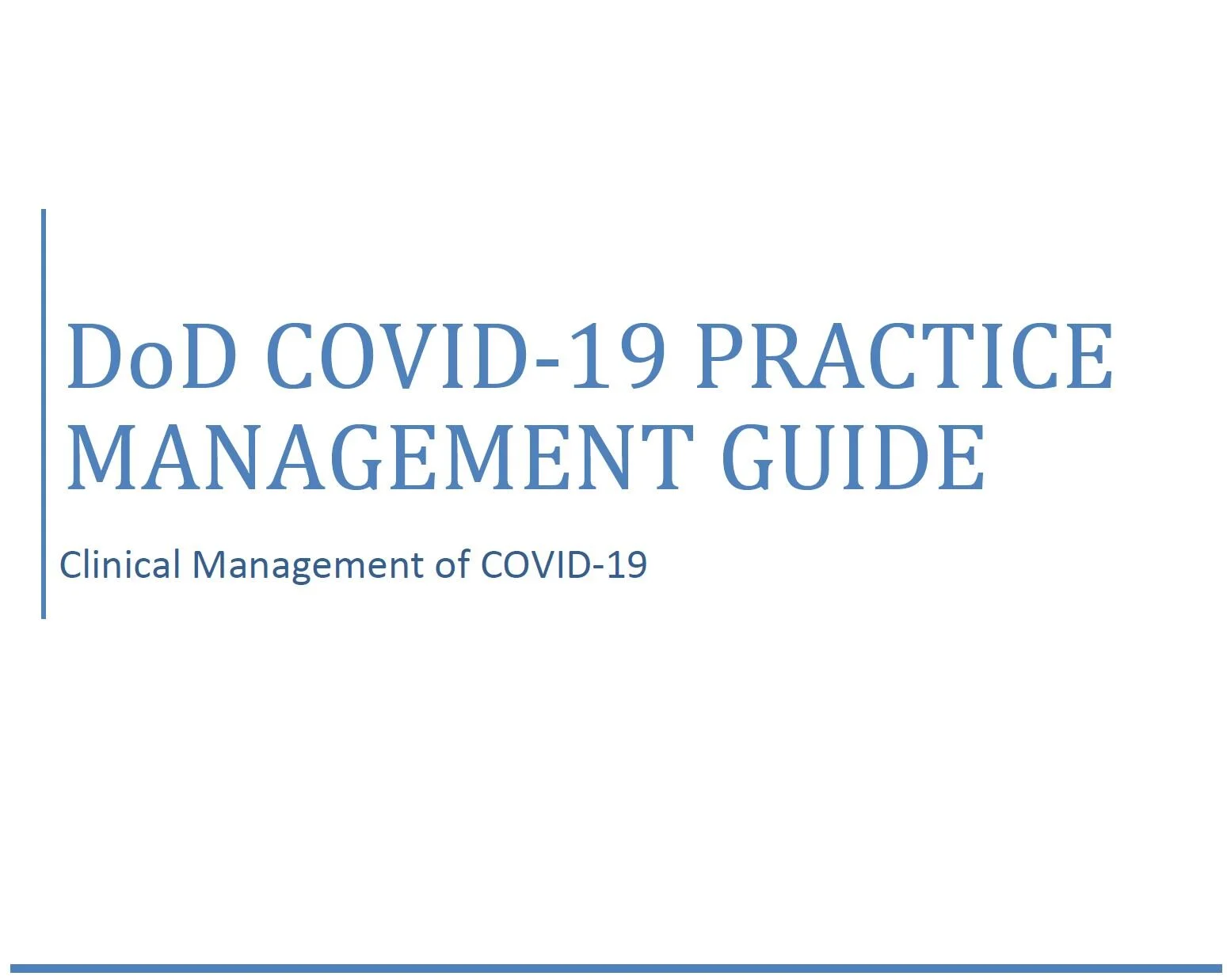 DoD COVID19 PMG V2 Final 14 Apr 20 FOUO