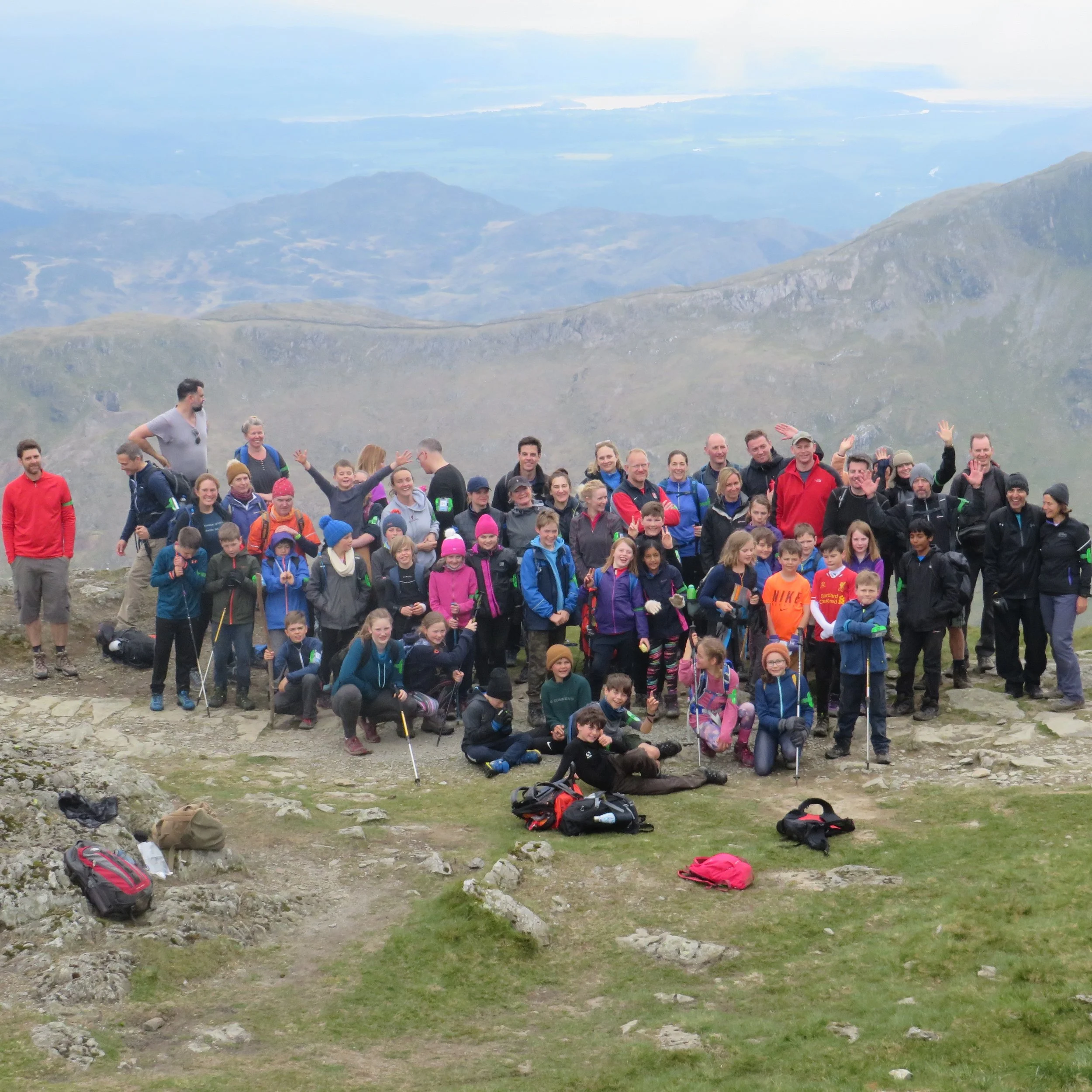 Snowdon climb raises funds for new library