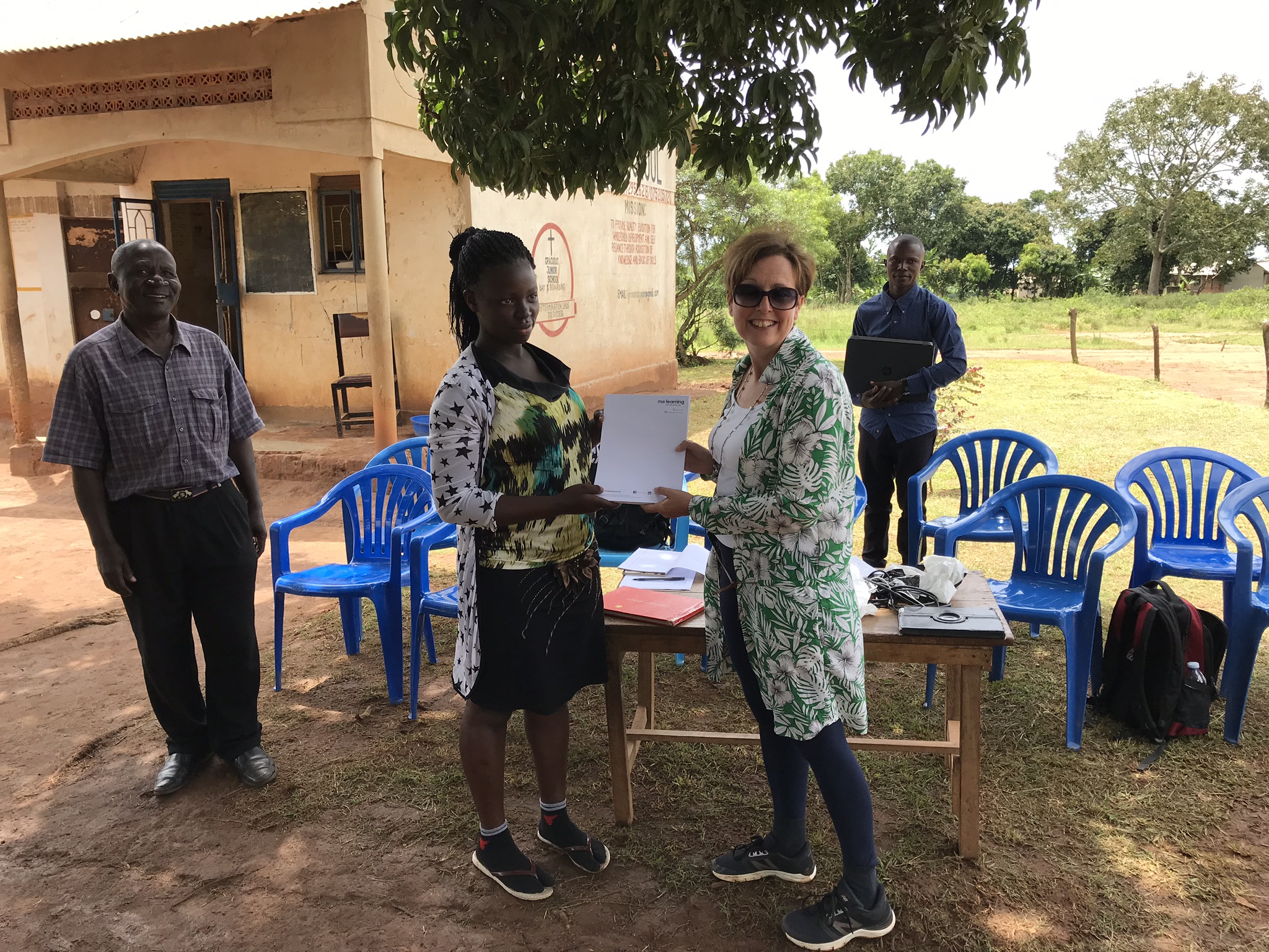 Good luck with your end of primary exams at Gracious School!