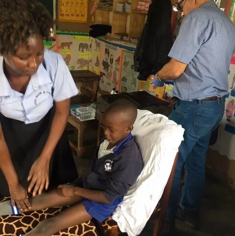 PLM trustee carries out dental work in Uganda