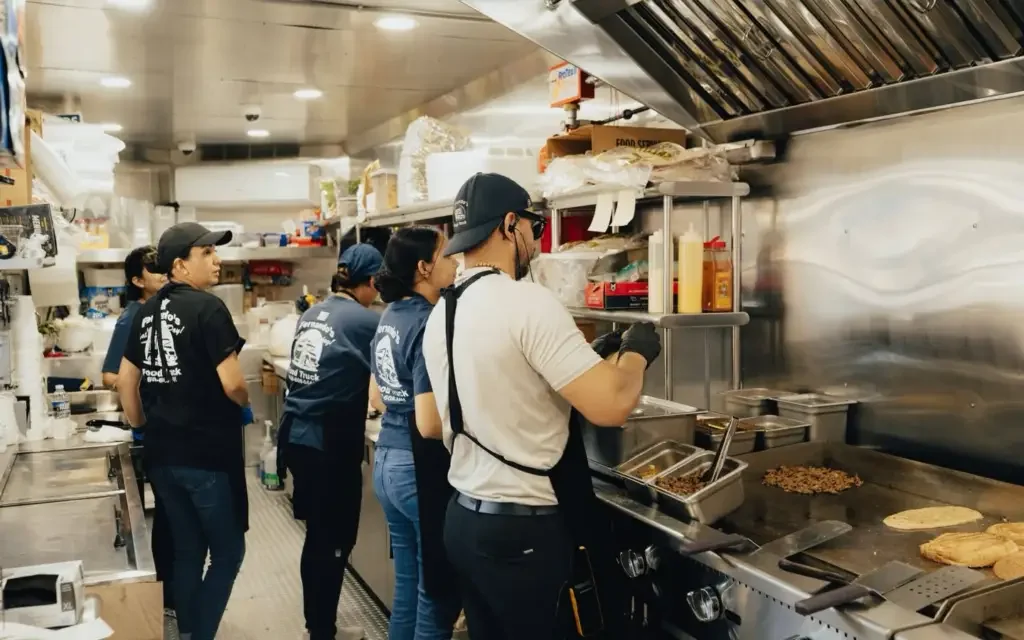 Image of workers at Fernando's Food Truck in Lexington, KY