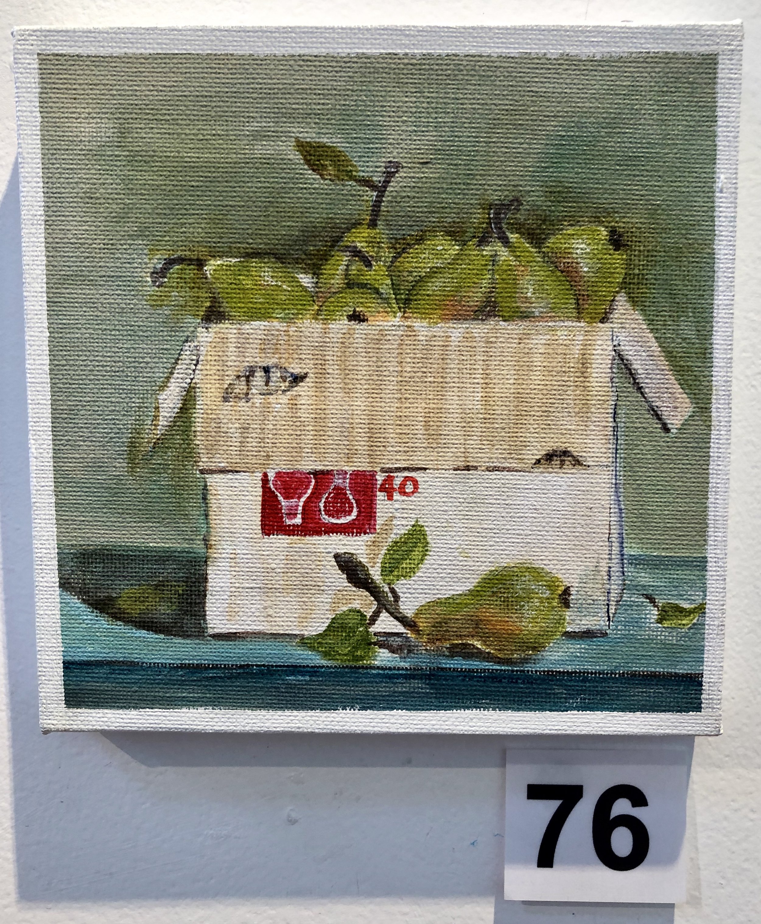 "Pears in box" by Kaye Kirkland