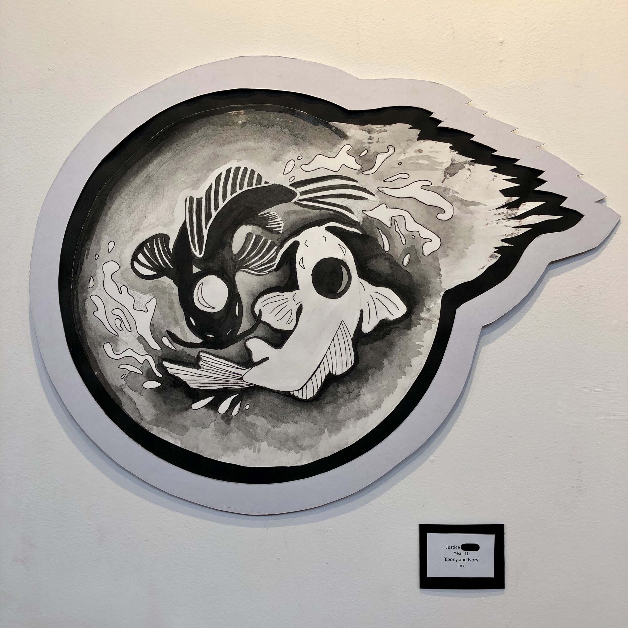 "Ebony and Ivory" by Justice (Year 10)