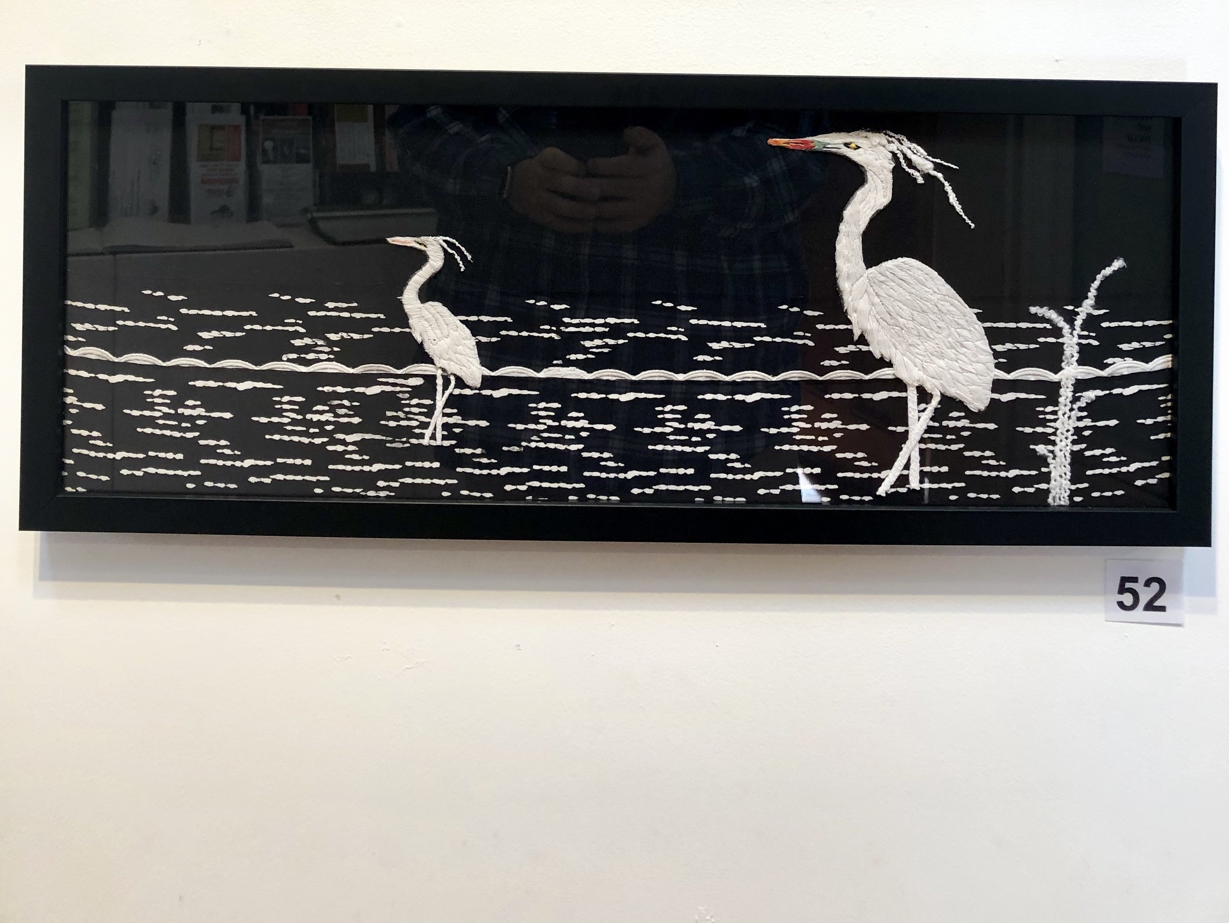 "Egrets" by Dinah Barton