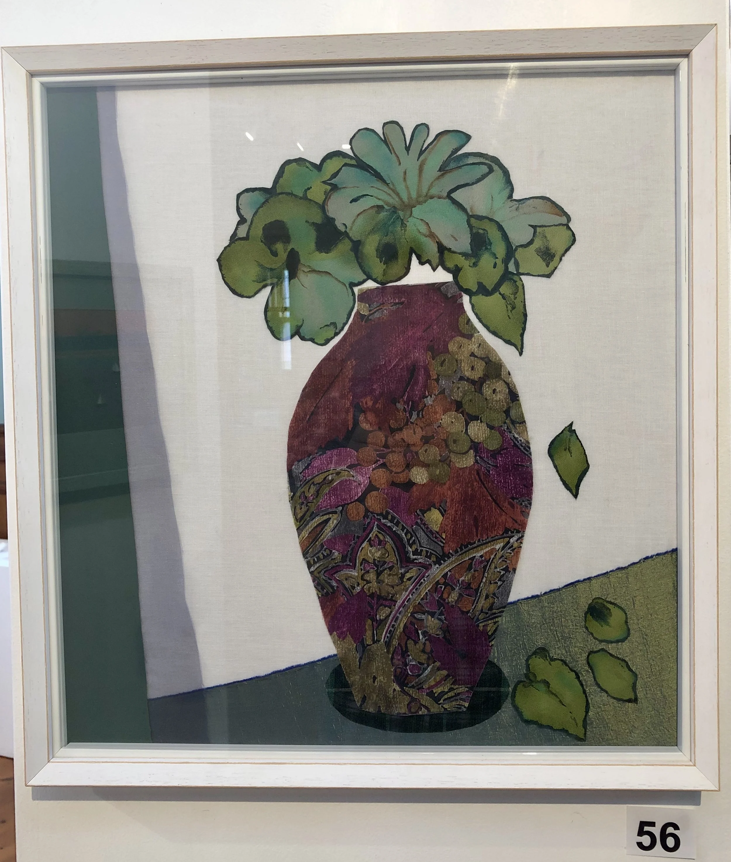 "Green Lilies" by Dinah Barton