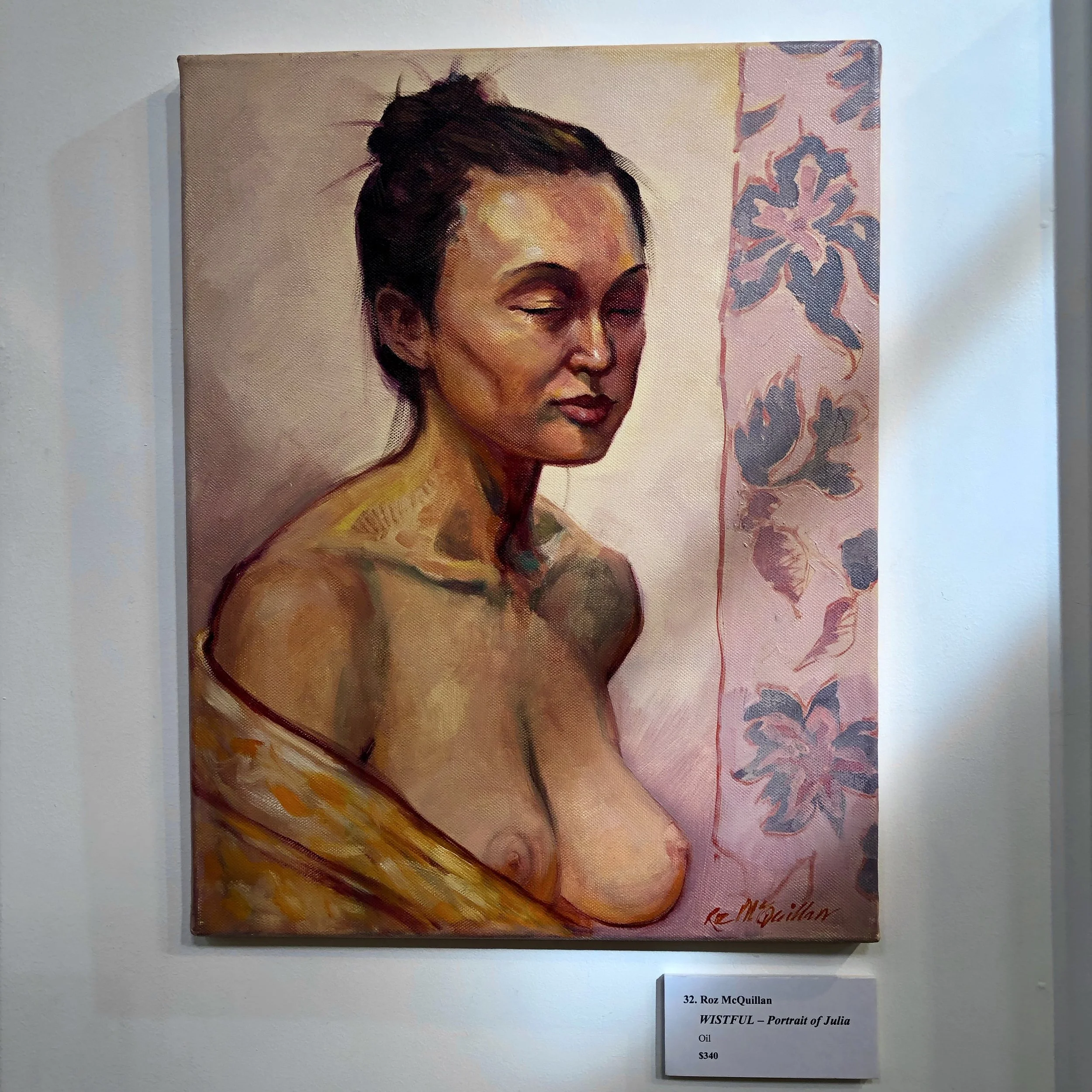 "Wistful - Portrait of Julia"