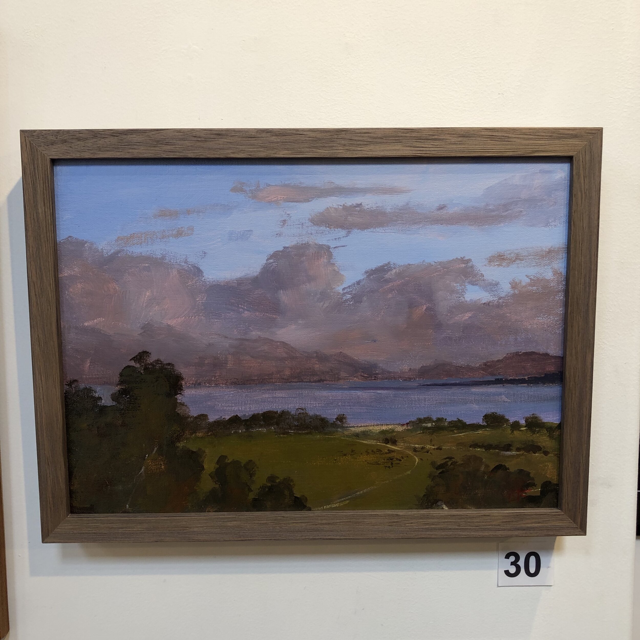 "Shallow Inlet Mauves" by Leigh Fraser