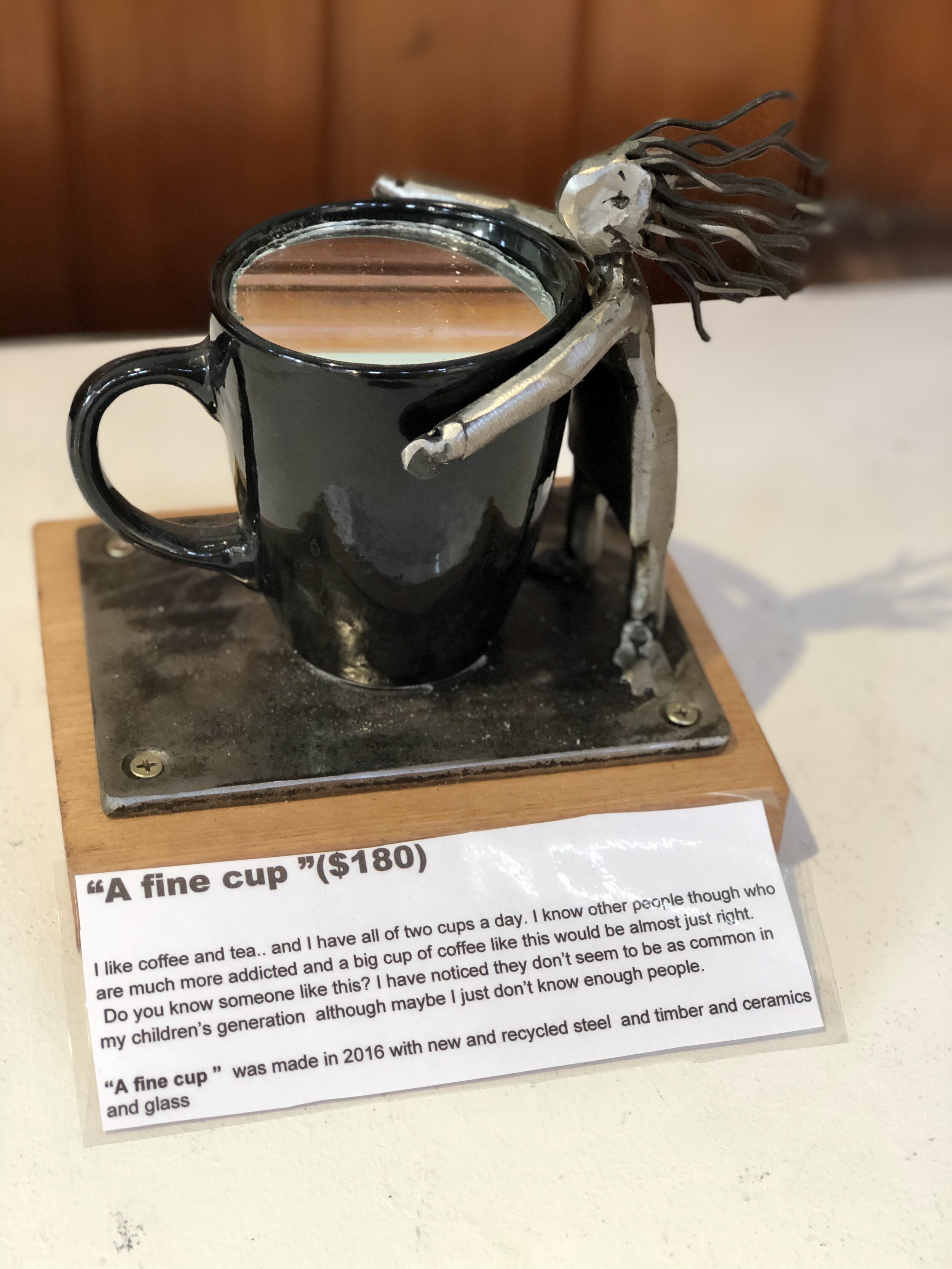 "A fine cup"