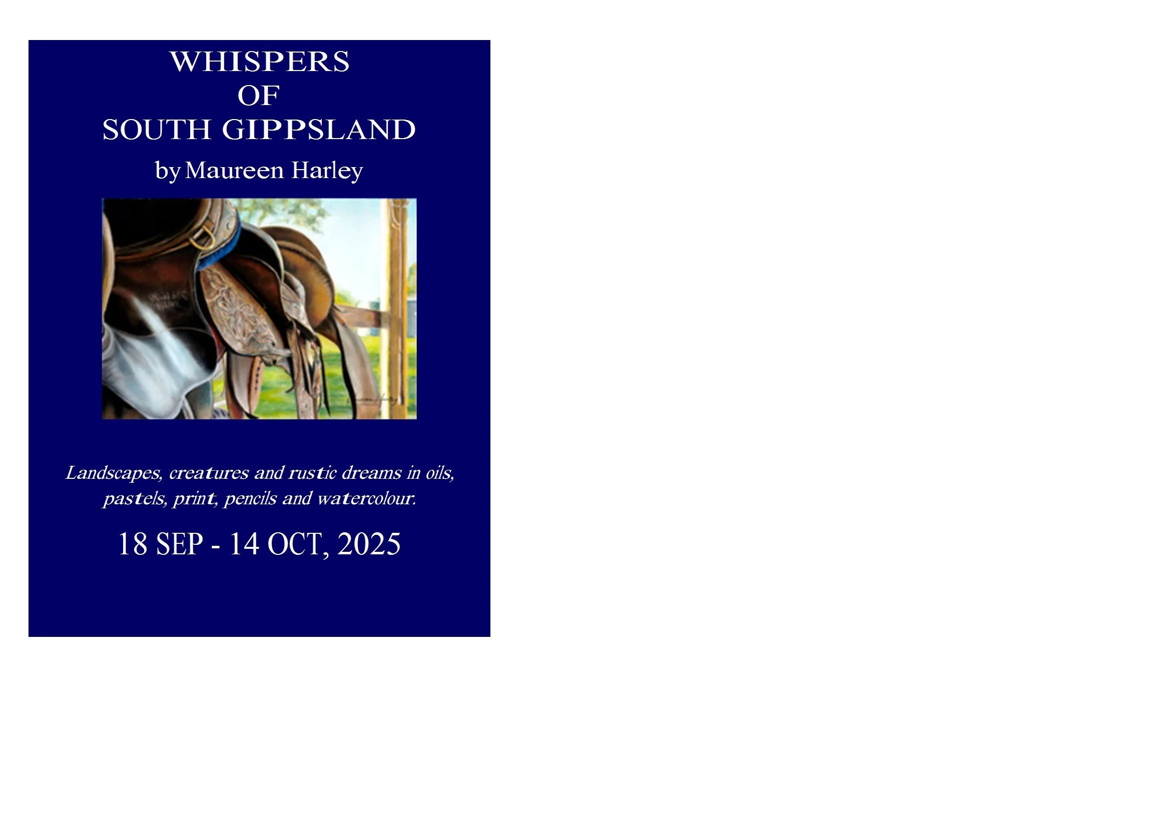 WHISPERS OF SOUTH GIPPSLAND by Maureen Harley
