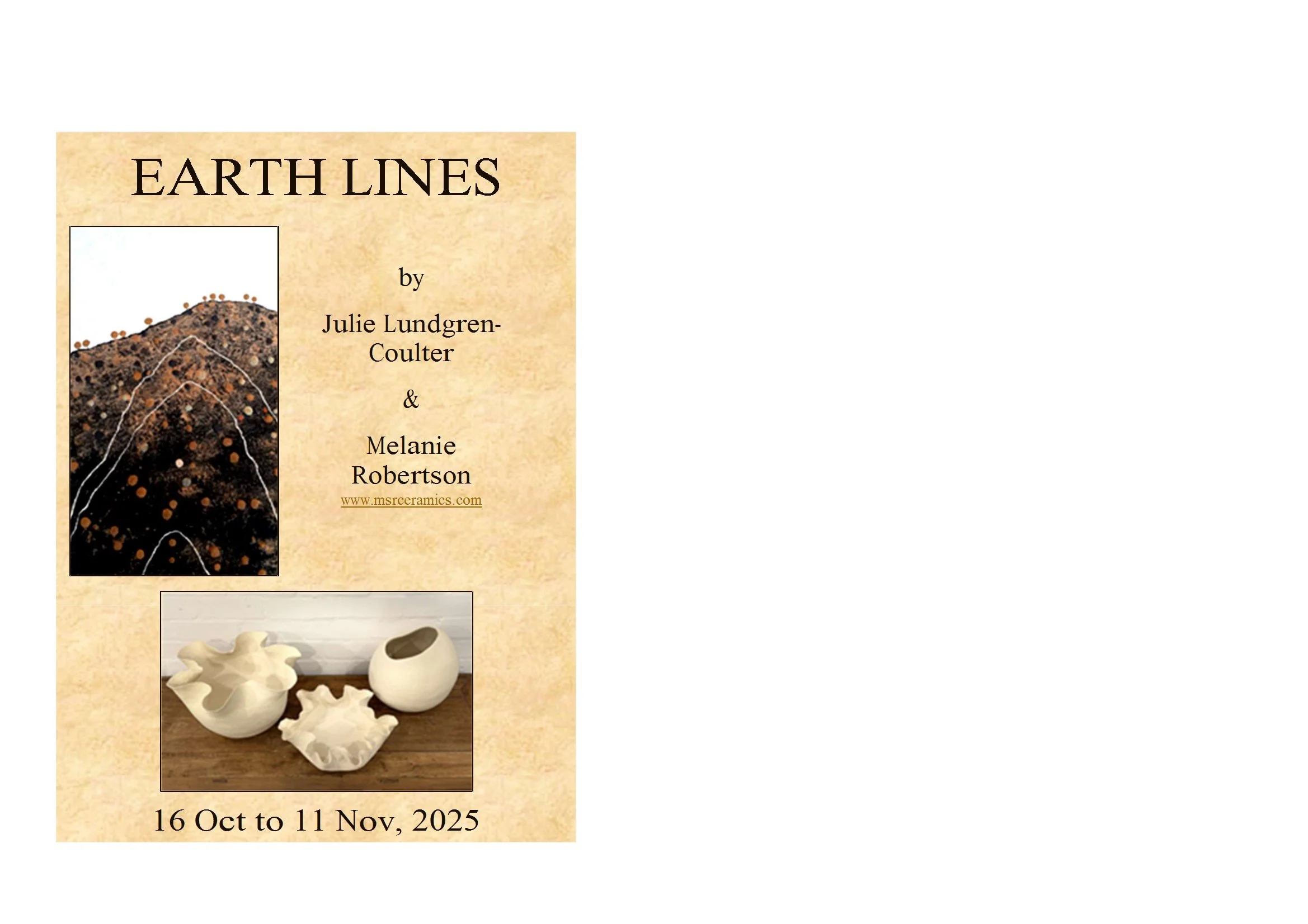 EARTH LINES by Julie Lundgren-Coulter & Melanie Robertson