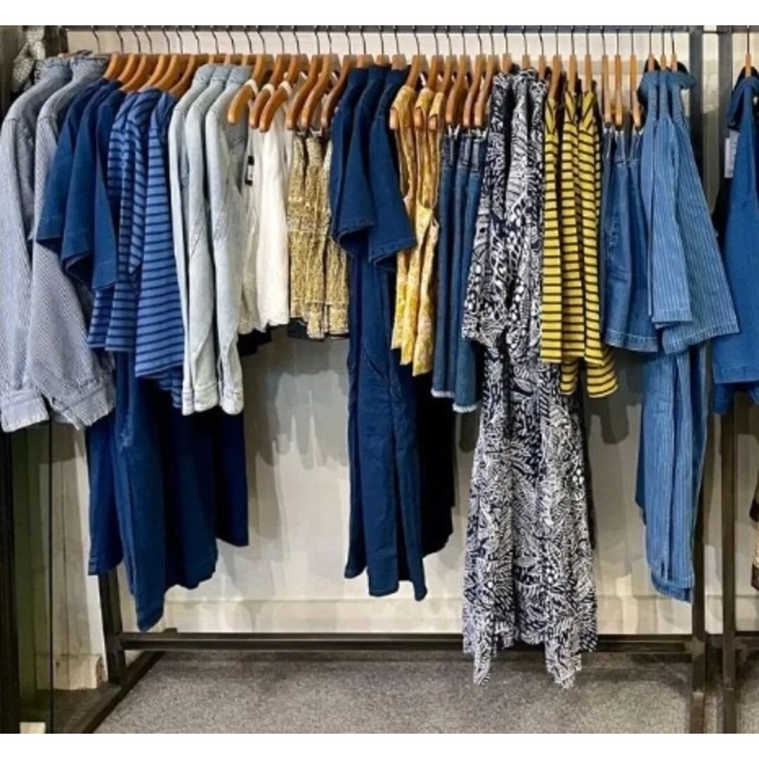 Bibico has arrived 😍 great value indigo dresses, jackets and tops in natural &amp; sustainabile fabrics. They work with fair trade groups who support women from poor and disadvantaged backgrounds in India and Nepal. No fast fashion ! #one40cranleigh