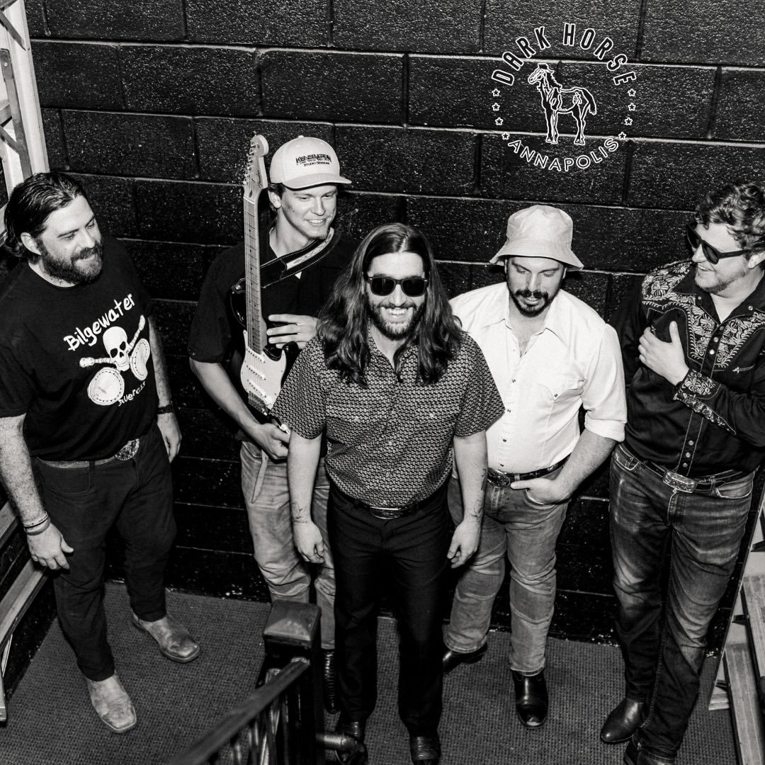 It&rsquo;s honky tonk night down at the horse fam. @darkhorseannapolis 
&bull; 
FULL BAND!
@trcoster 🦶🎸
@dnlsadler 🥁
@shanetrippmusic 🎸
@davezelonka 💪🏼🎻
&bull;
Tonight 9/6/25 9:00PM-12:00AM