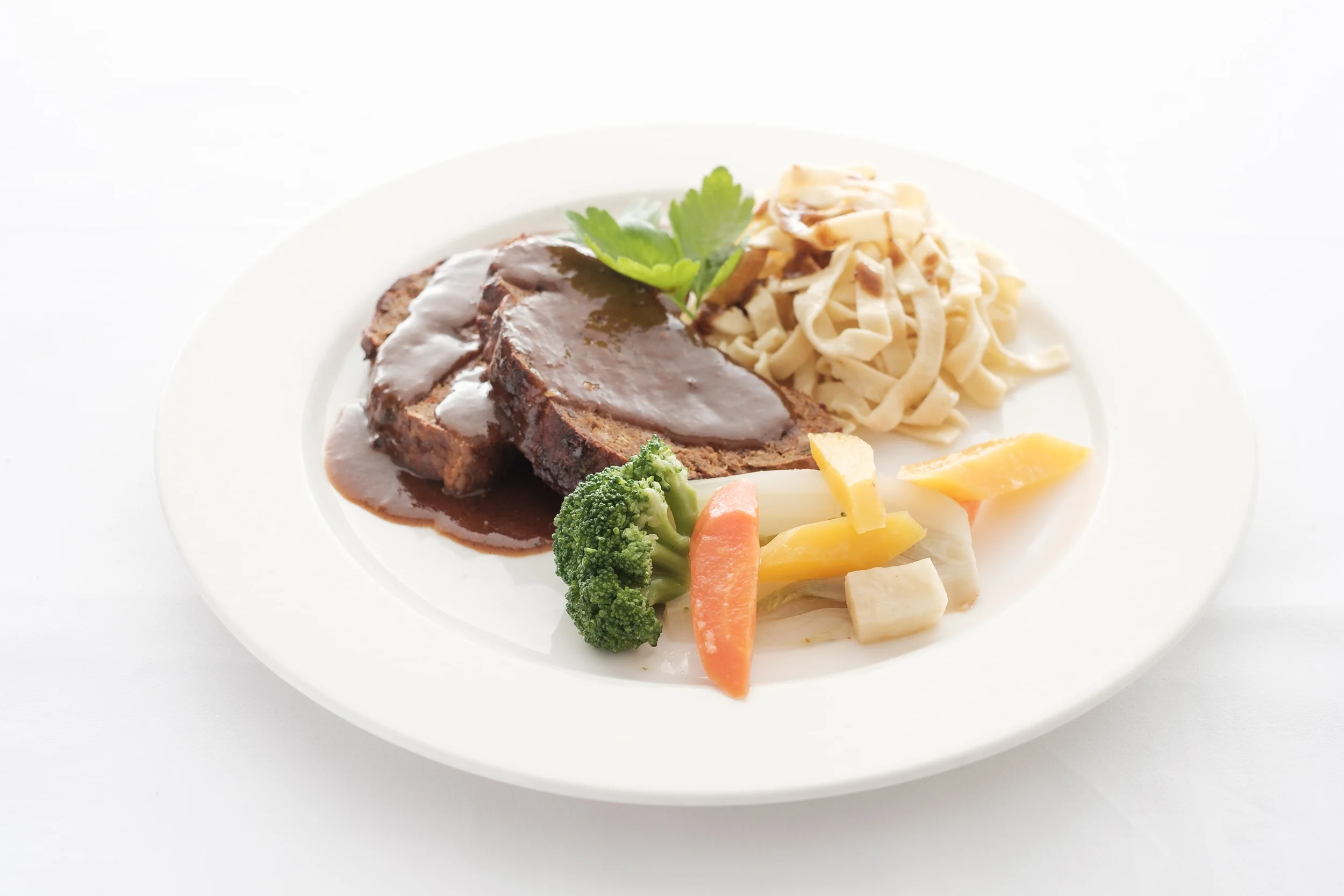 Hackbraten an Senf – Clevner jus