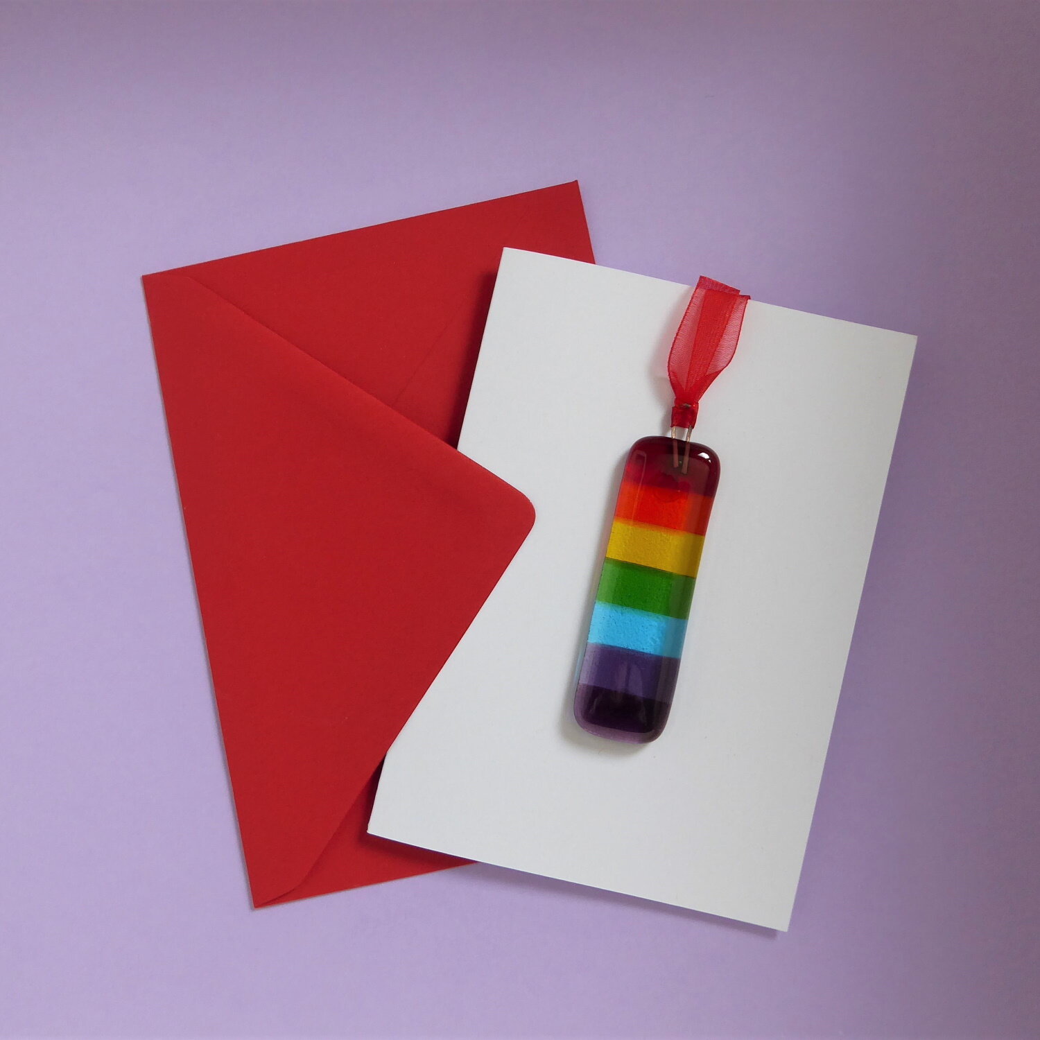 Rainbow keepsake card