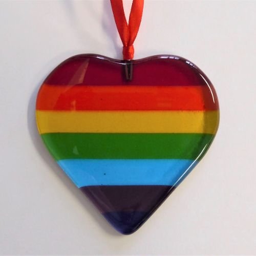 Rainbow heart 