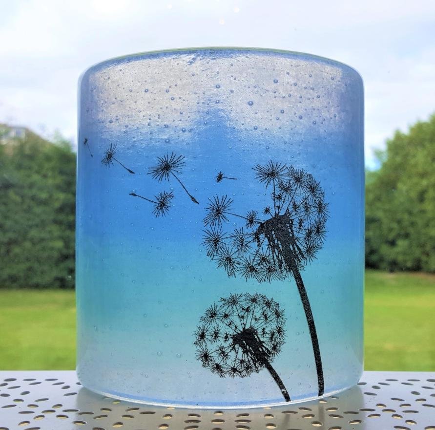 Blue dandelion curve