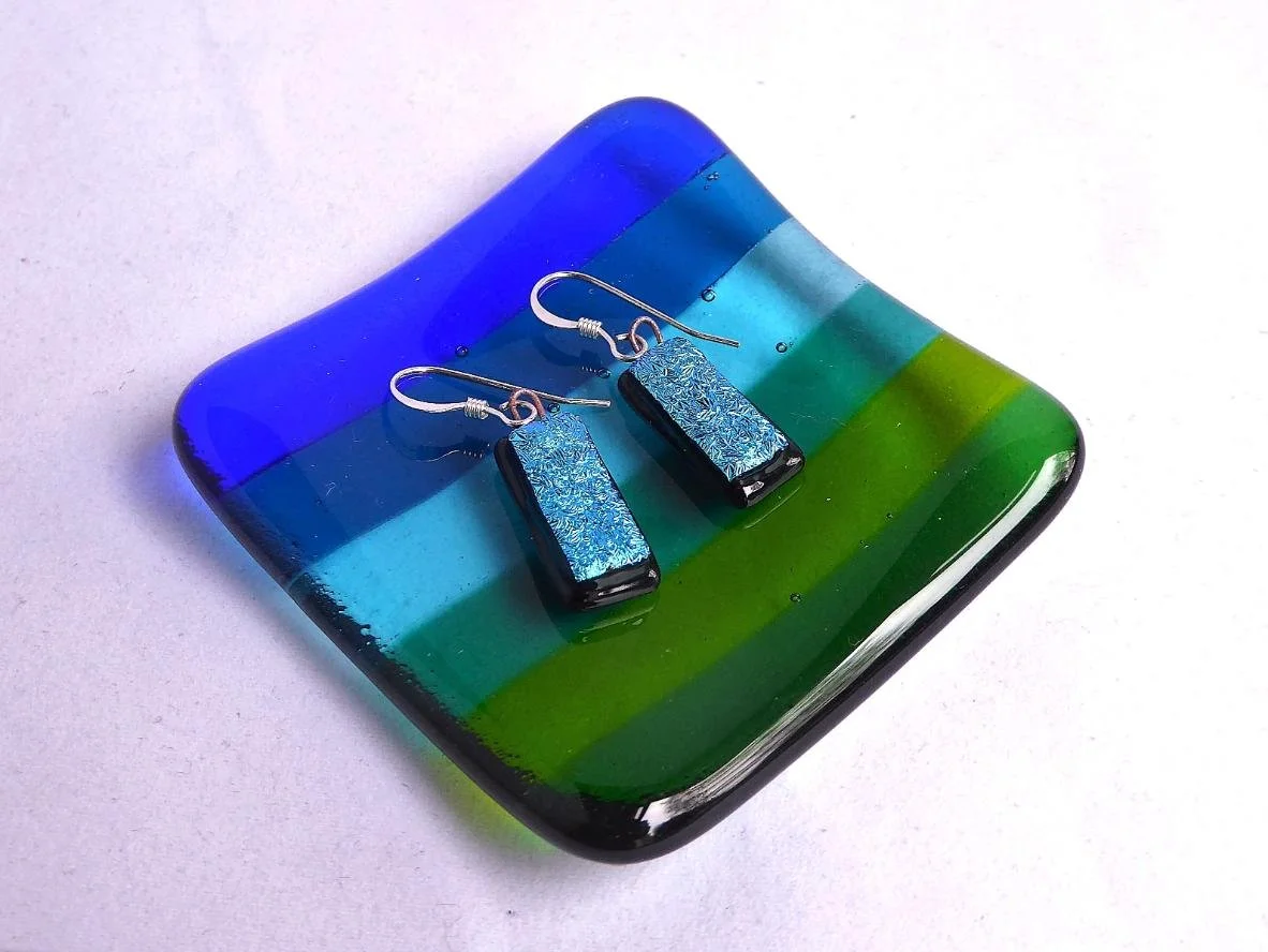 Aquamarine Collection ring/earring dish