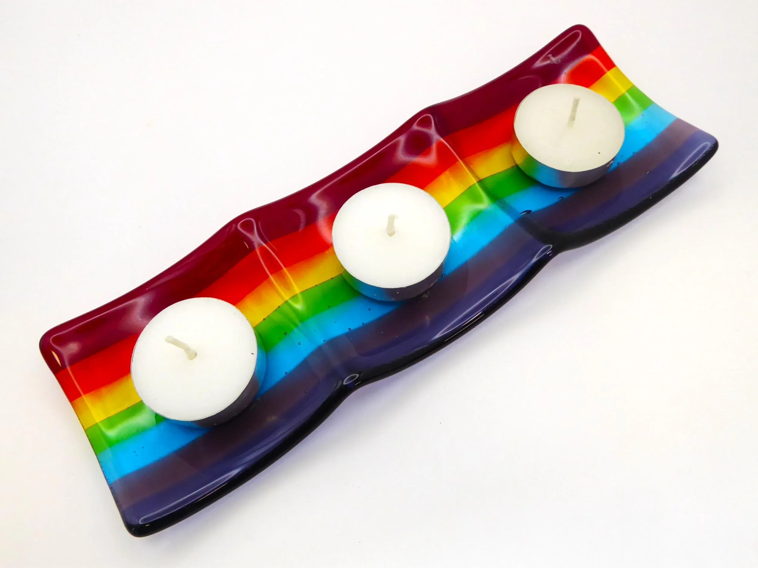 Rainbow Collection tealight tray