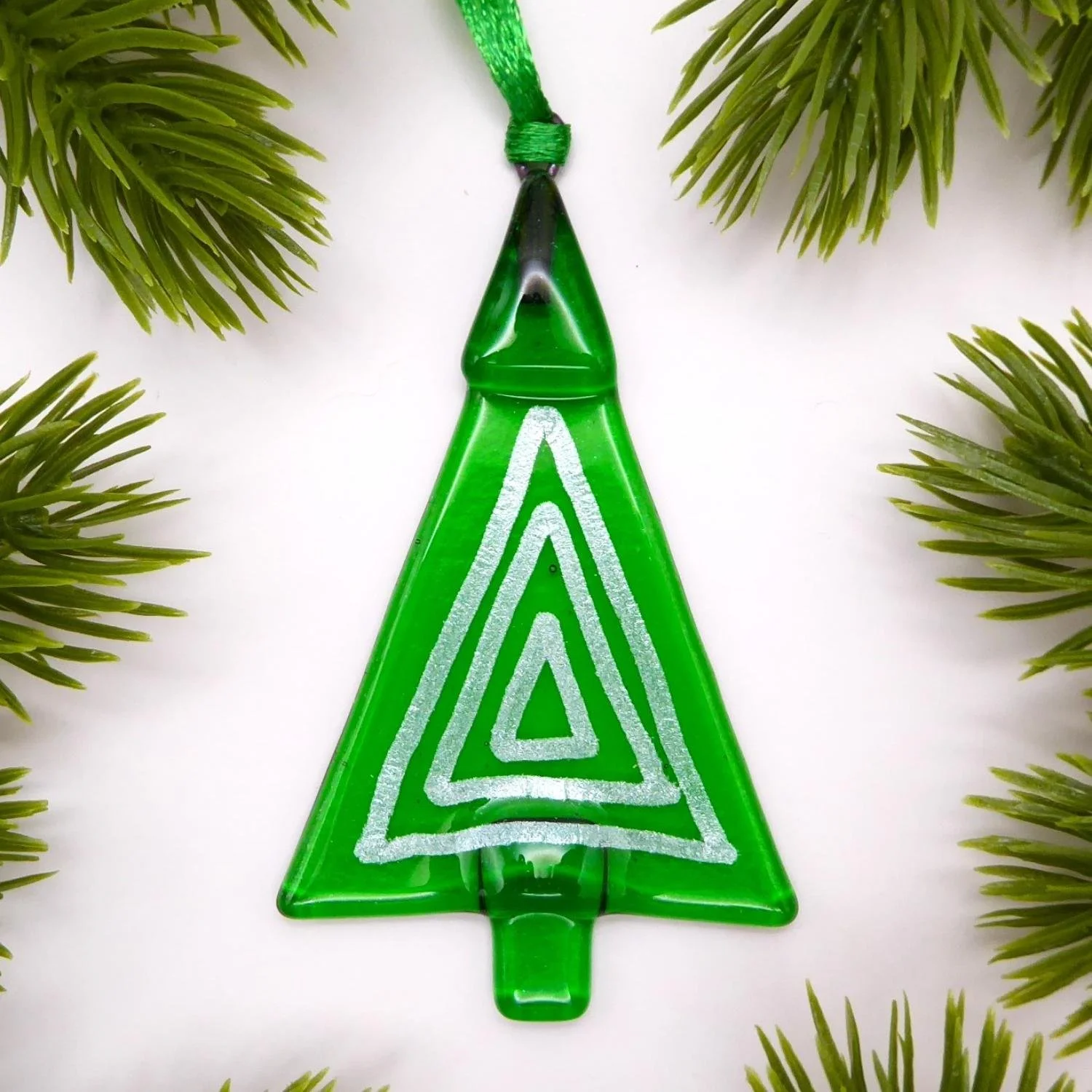 Green triangles tree
