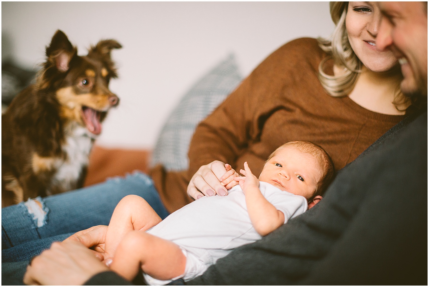 lifestyle newborn session