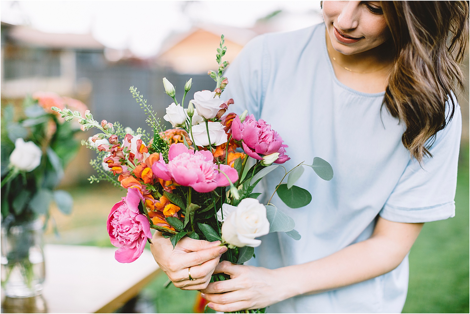 kitchener florist portrait session