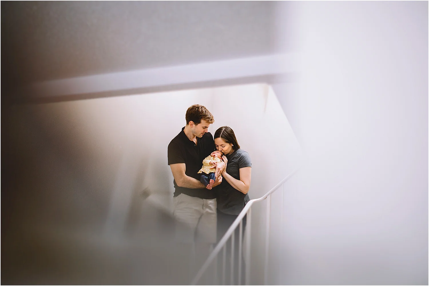 creative newborn session kitchener