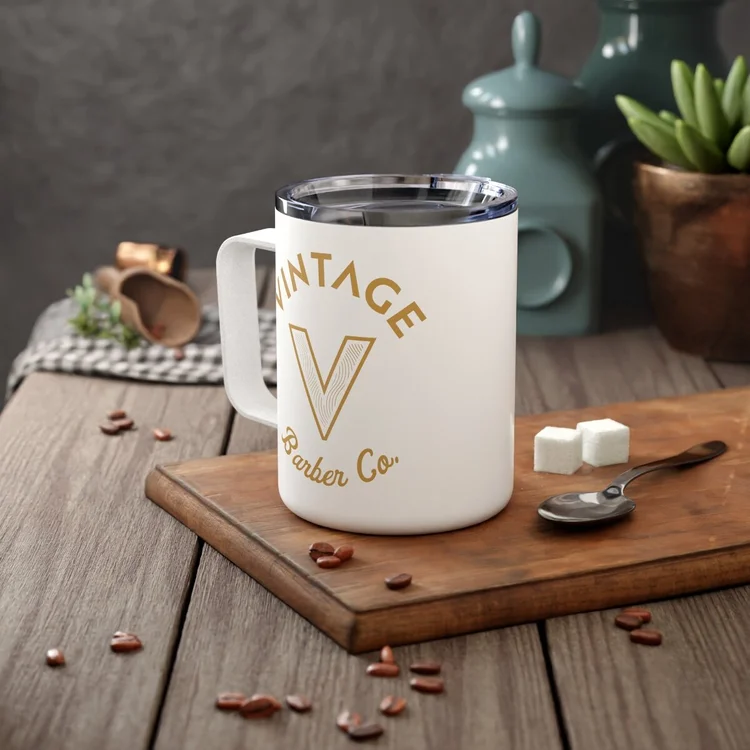 8 oz double wall coffee cups Forma Professional 8 oz Glass Coffee Cup - Double Wall, Borosilicate, with  Handle - 3'' x 3'' x 3 1/2'' main image 0