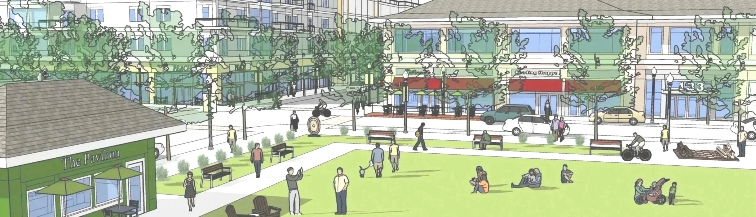 Model view 6-story from green.jpg