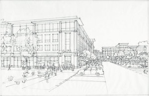 Dascomb Road Hard-Line Rendering