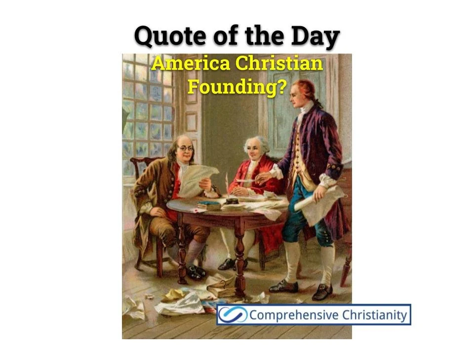 QotD on Christian American Founding