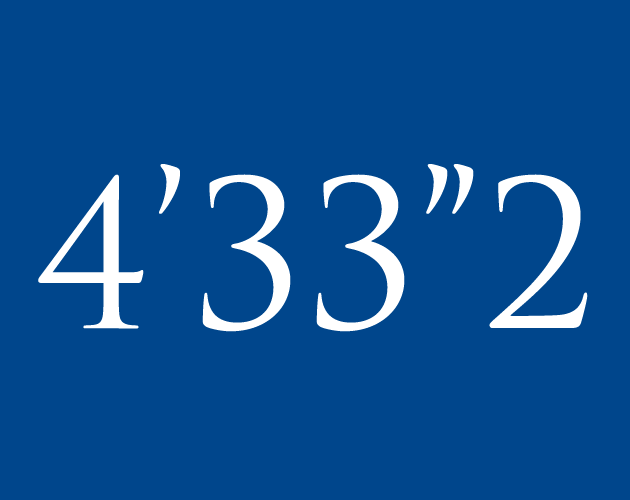 4'33'' 2