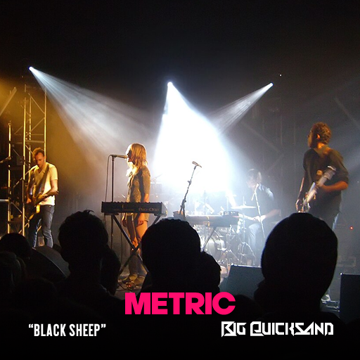 metric black sheep font big quicksand