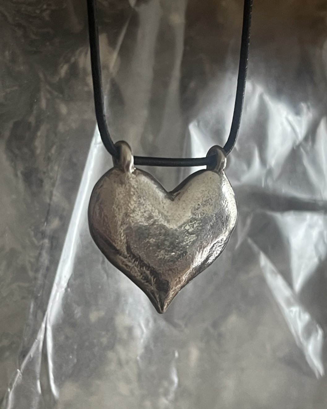 Sterling silver heart pendant 