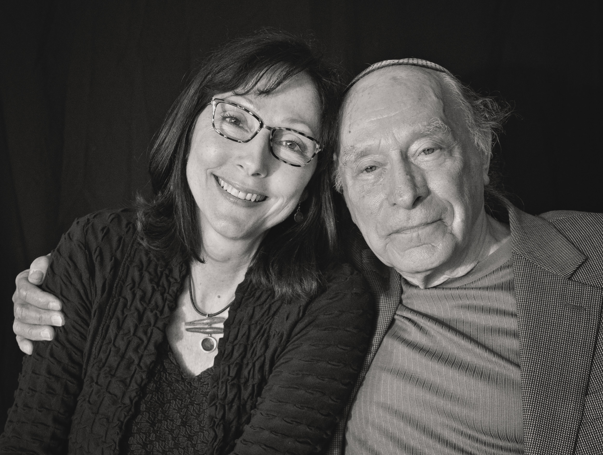 Songwriter Kelleigh McKenzie with Survivor Tibor Spitz