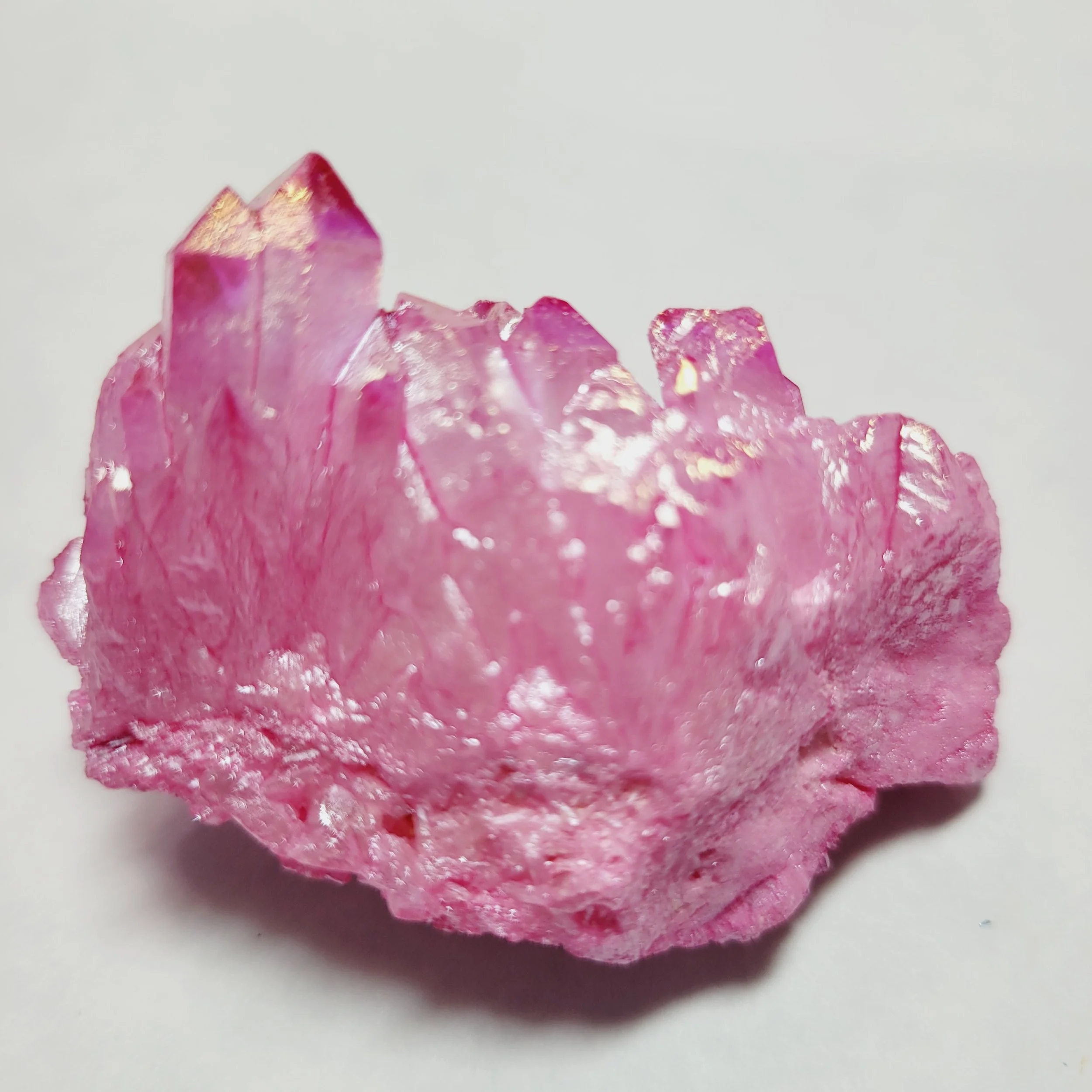 日本人気超絶の 【No.4183】♦︎高品質♦︎ Pink Crystal クラスター