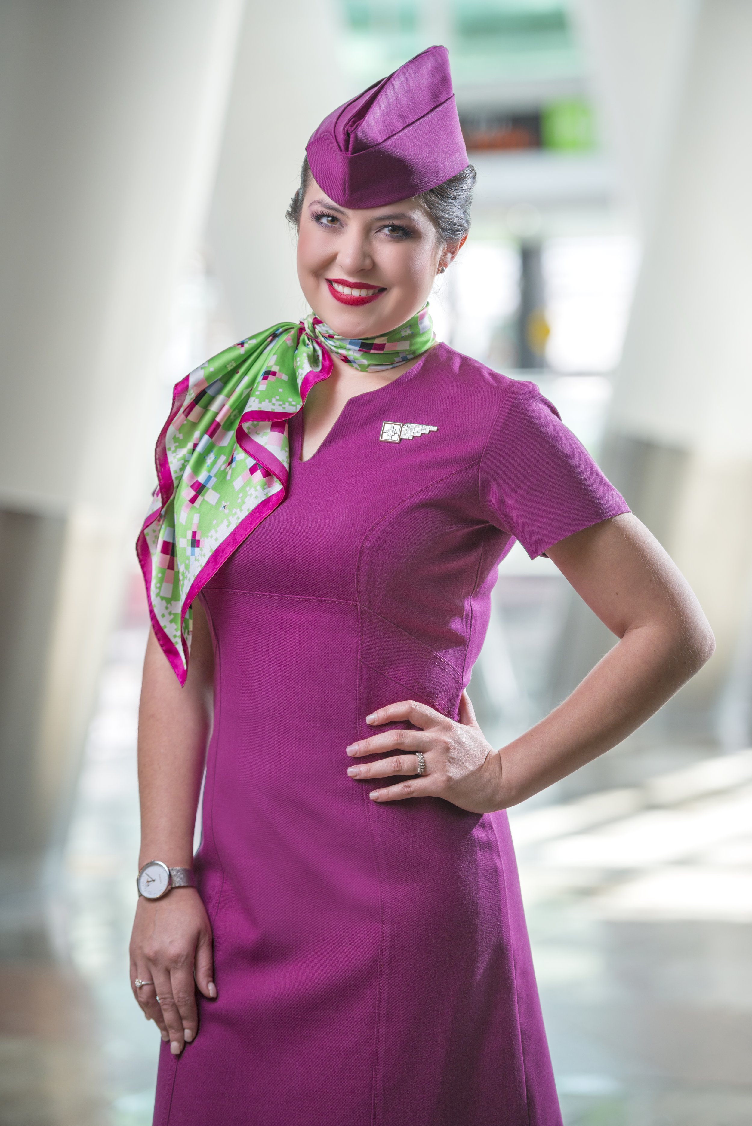 Volaris Flight Attendant | Corporate Brand Photography