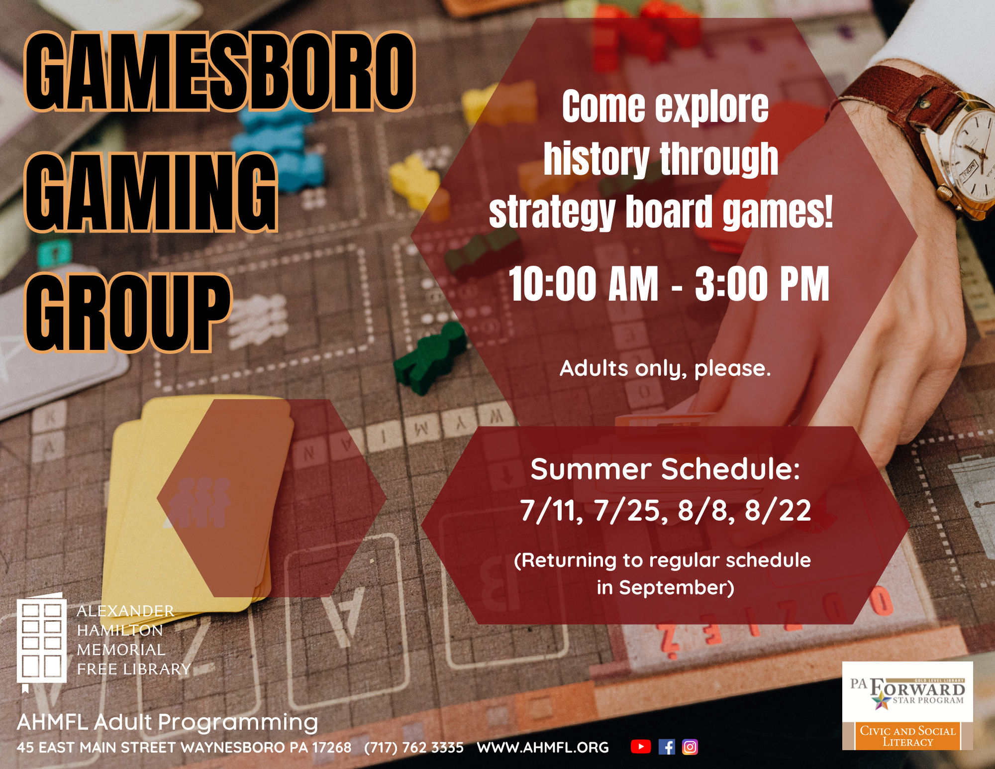 Gamesboro Gaming Summer 2026 flyer.png