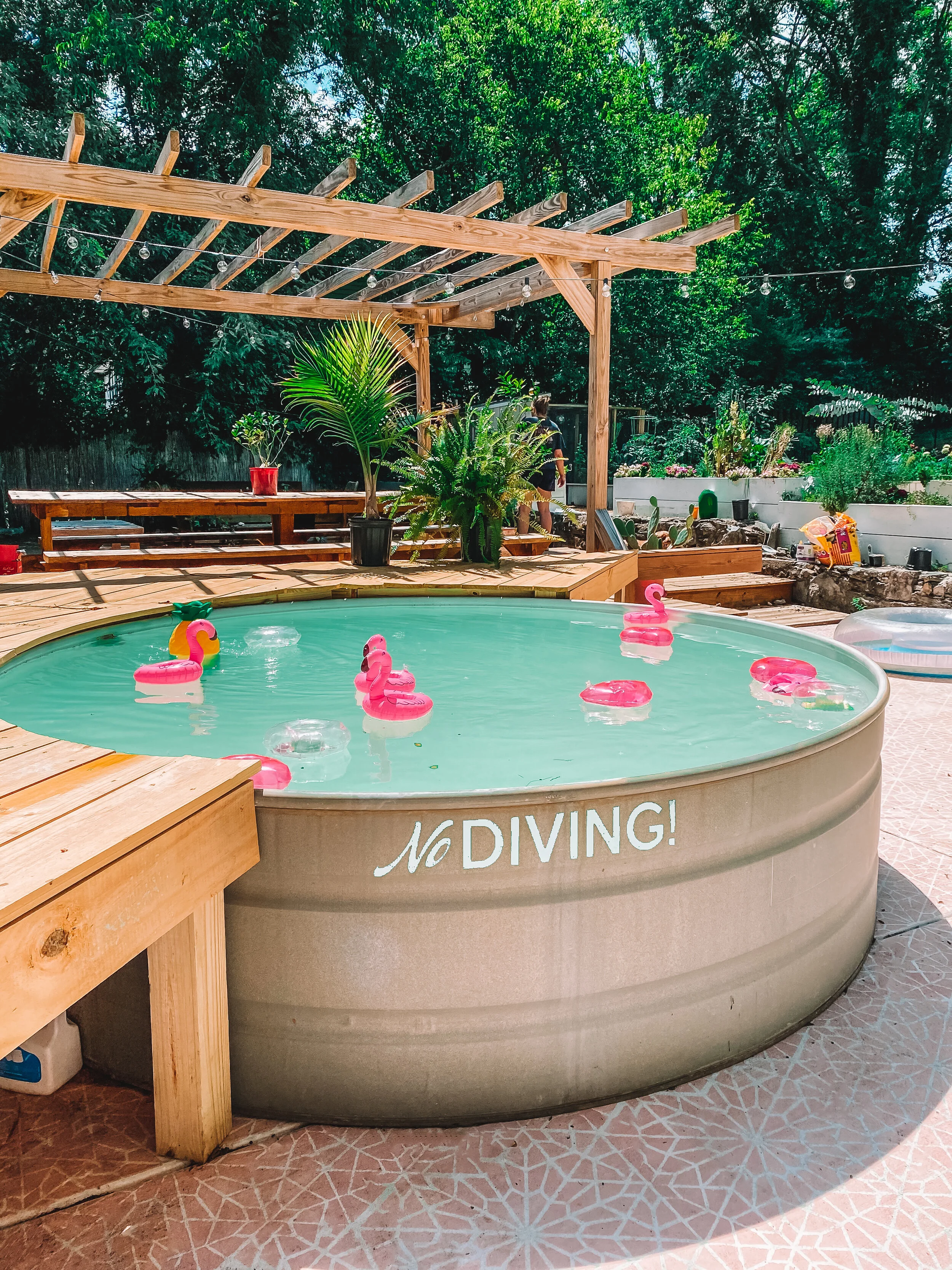 Stock Tank Pool Authority No Diving White.jpg