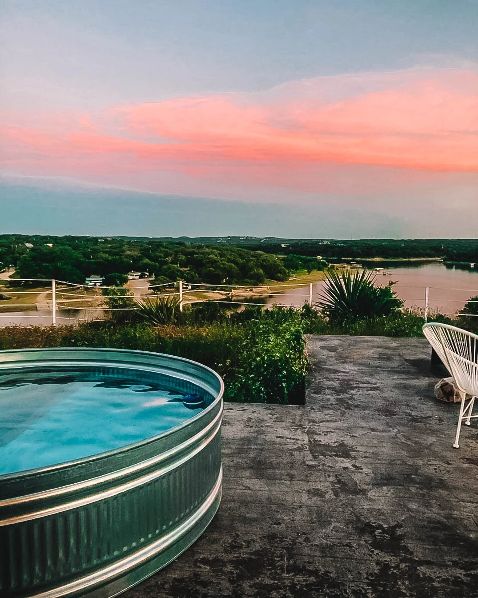 Vacation Spots With Stock Tank Pools