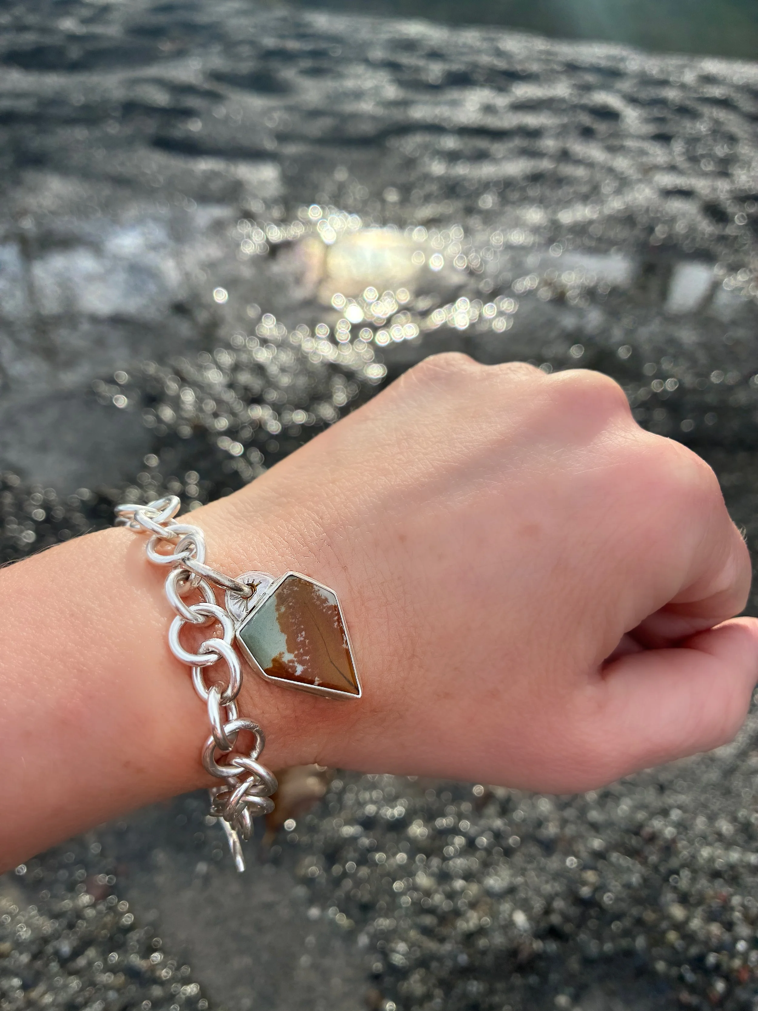 Picture jasper Charm bracelete 3.jpeg