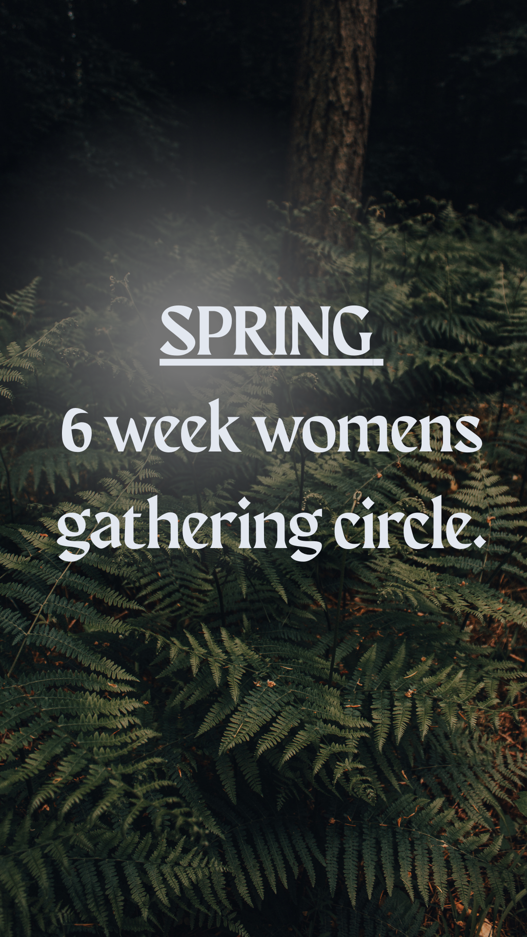 Deep green magic forest phone wallpaper .png