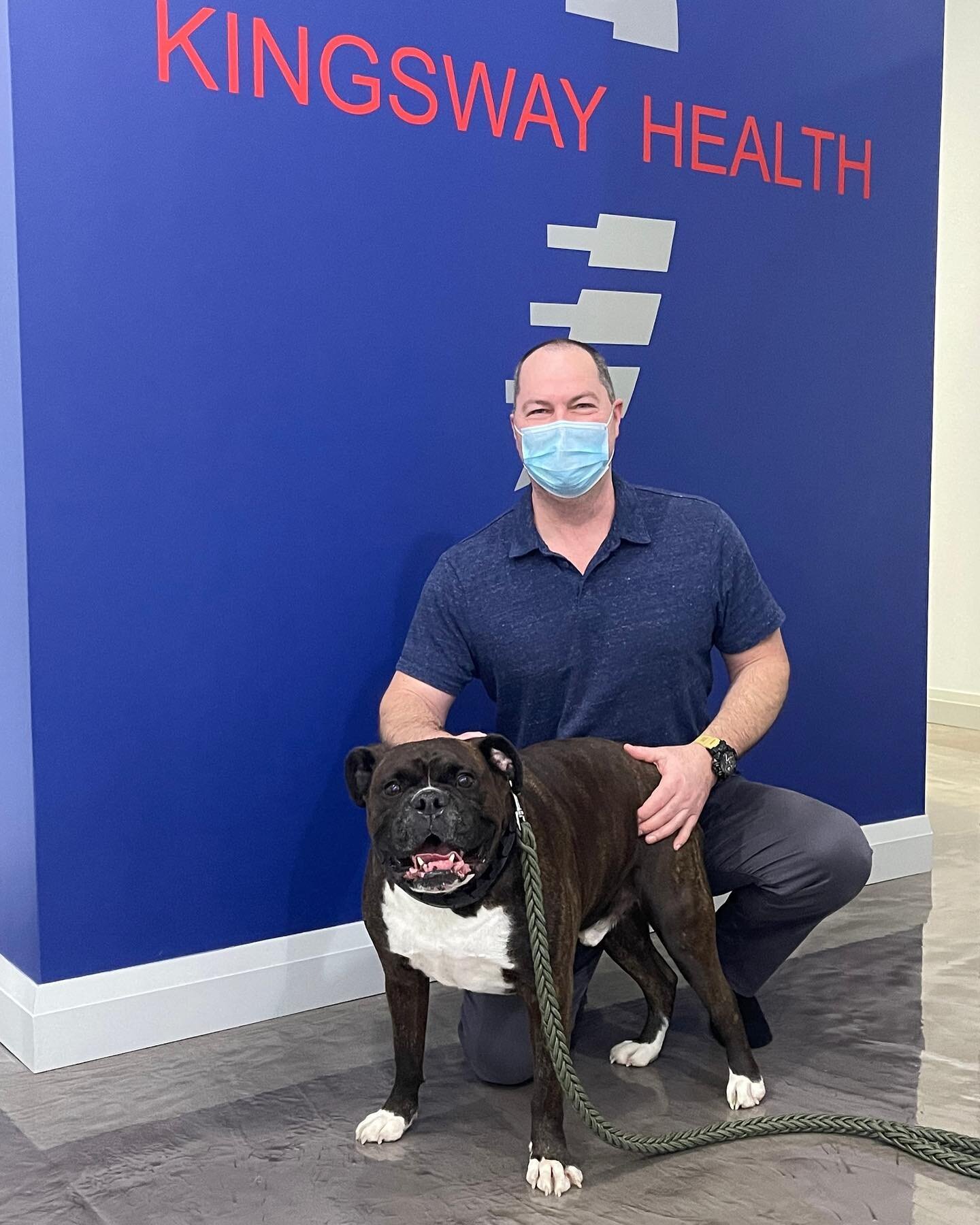 Meet Tyson!⁠
⁠
Tyson is a lovable 6 year old American Bulldog Boxer.⁠
⁠
Tyson has a rear left leg limp and right shoulder issue.  Both legs have responded very well with chiropractic treatment and he is back to playing with his buddies.⁠
⁠
⁠
#animalc